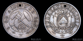 Bolivia. 1893. Pulcayo. Plata