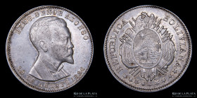 Bolivia. 1896. Al Exmo. Sr. Alonso. RTB 470