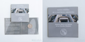 Argentina. Blister Derechos Humanos. 2 Pesos 2006. CJ BL42