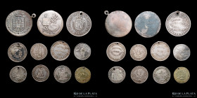 Bolivia. Lote x11. 1839 a 1909. Interesante grupo. A clasificar