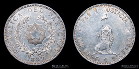 Paraguay. 1 Peso 1889. KM5