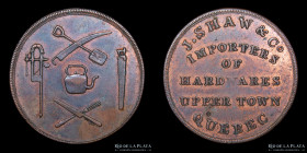 Canada. Quebec. 1/2 Penny Token ND1837. CCT 19