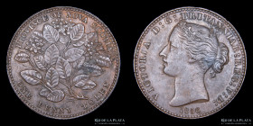 Canada. Nova Scotia 1 Penny Token 1856. KM6
