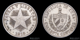 Cuba. 10 Centavos 1915. KM12