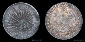 México. 2 Reales 1833. KM374.10