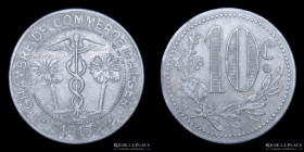 Argelia. Camara de Comercio. 10 Centimes 1917. KMTnA7
