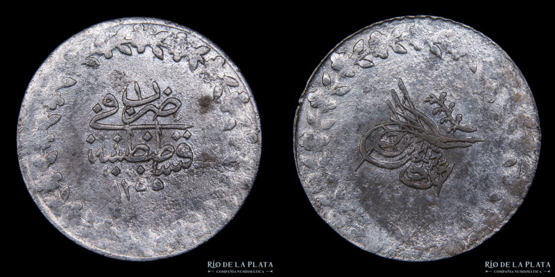 Turquía. Imperio Otomano: Abdülmecid (1839-1861) 10 Para. AH1255 año 1: 1839, ce...