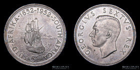 Sudafrica. 5 Shillings 1952. KM41