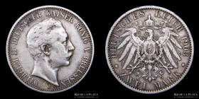 Alemania. Prusia. 2 Marks 1903 A. KM522