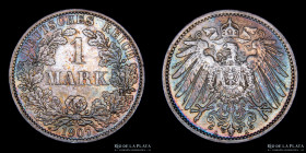 Alemania. 1 Mark 1907 A. KM14
