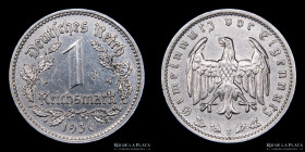 Alemania. 1 Reichsmark 1936 E. KM78