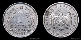 Alemania. 1 Reichsmark 1937 A. KM78