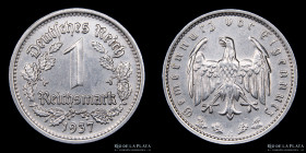 Alemania. 1 Reichsmark 1937 G. KM78