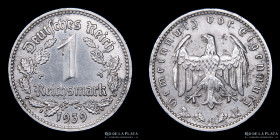 Alemania. 1 Reichsmark 1939 D. KM78