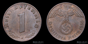 Alemania. 1 Reichspfennig 1936 J. KM89