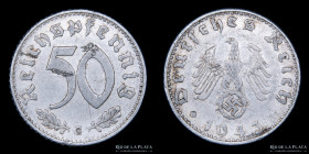 Alemania. 50 Reichspfennig 1943 G. KM96