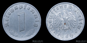 Alemania. 1 Reichspfennig 1946 F. KMA103