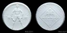 Weimar. 1922 Freiberg Notgeld Porcelana Blanca