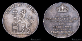 Austria. Francisco II 1792. AR Jeton