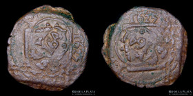 España. Felipe IV. 8 Maravedis 1641 sobre 16 maravedis 1625