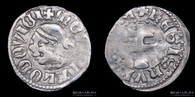 Hungria. AR Denar (ND). Ludwing I (1370-1382DC)