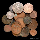 Argentina. Lote x23. Cobres 1822 a 1860