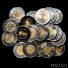 Canada. Lote x21 monedas bimetalicas. 2 Dollars 1999 a  2012