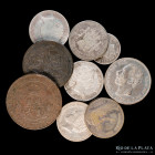 España. Lote x11. 1816 a 1892. A clasificar