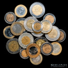America. Lote x 23 monedas bimetalicas. Buen surtido