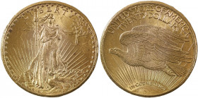 USA, Saint Gaudens. AV 20 Dollars, 1926, Philadelphia mint, AGW : 0.9677oz (KM131; Fr. 185).

Full luster with sharp details and attractive tone. A co...