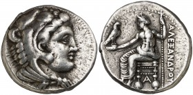 Imperio Macedonio. Alejandro III, Magno (336-323 a.C.). Tarso. Tetradracma. (S. 6717 var) (MJP. 2993b). 17,13 g. Ex Coin Galleries 09/11/1994, nº 51. ...
