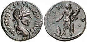 s/d. Macrino. Misia. Parion. AE 22. (S.GIC. 2925 var) (BMC. XV, falta). 6,18 g. Ex Numismatik Naumann 07/05/2017, nº 429. EBC-.