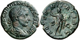 (241-243 d.C.). Gordiano III. As. (Spink 8773) (Co. 44) (RIC. 297b). 8,66 g. MBC+.