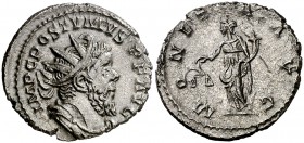 (262-265 d.C.). Póstumo. Antoniniano. (Spink 10962) (S. 199a) (RIC. 75). 3,59 g. MBC+.
