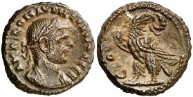 (274-275 d.C.). Aureliano. Alejandría. Tetradracma de vellón. (Spink falta) (Kampmann-Ganschow 106.54). 7,79 g. MBC+.