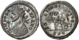 (278-280 d.C.). Probo. Antoniniano. (Spink 12038) (Co. 644) (RIC. 202). 4,45 g. EBC.