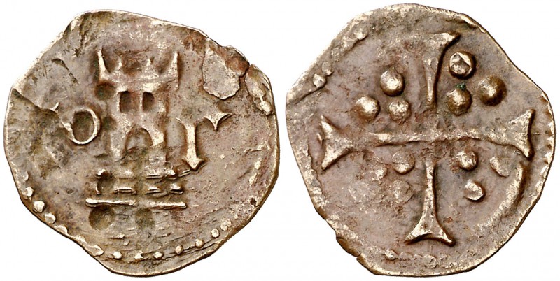Tortosa. Senyal. (Cru.L. 2206) (Cru.C.G. 3879). 0,76 g. Escasa. MBC-.