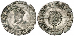 1544. Carlos I. Besançon. 1/2 carlos. (Vti. 681). 0,68 g. MBC.