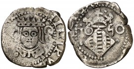 1650. Felipe IV. València. 1 divuitè. (Cal. 1116). 1,97 g. MBC-.