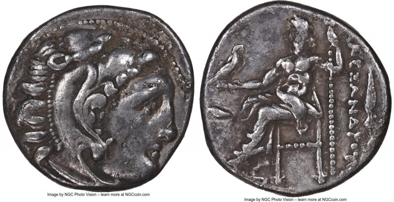 MACEDONIAN KINGDOM. Alexander III the Great (336-323 BC). AR drachm (16mm, 11h)....