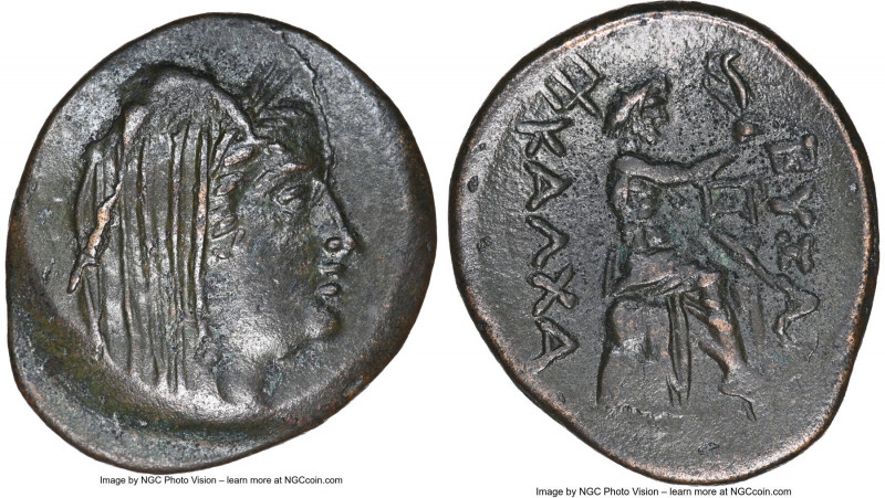 THRACE. Byzantium. Ca. 3rd century BC. AE (26mm, 11h). NGC Choice XF. Alliance w...