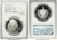 Republic Proof 10 Pesos ND (2007) PR68 Ultra Cameo NGC, Havana mint, KM886. 40th anniversary of the death of Che Guevara. 

HID09801242017

© 2022...