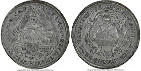 Münster. Sede Vacante 1/3 Taler 1761 AU Details (Cleaned) NGC, Münster mint, KM197. 

HID09801242017

© 2022 Heritage Auctions | All Rights Reserv...
