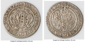 Saxony. Johann Georg I & August Groschen 1614 VF, Dresden mint, KM70. 22.4mm. 1.71gm. 

HID09801242017

© 2022 Heritage Auctions | All Rights Rese...