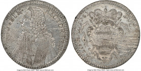 Republic Tallero 1763 UNC Details (Cleaned) NGC, KM18, Dav-1639. Lustrous fields beneath a light veil of taupe-gray toning. 

HID09801242017

© 20...