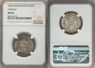 Aargau. Canton 3-Piece Lot of Certified Batzen 1826 NGC, KM21. Lot includes (1) MS66, (1) MS65 and (1) MS64. Sold as is, no returns. 

HID0980124201...