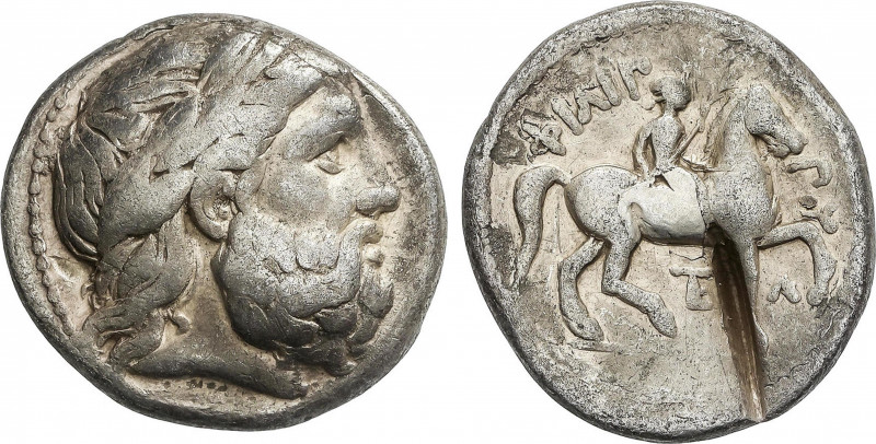 Ancient Greece
Tetradracma. 359-336 a.C. FILIPO II. AMPHIPOLIS. MACEDONIA. Anv....