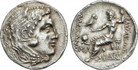 Ancient Greece
Tetradracma. 336-323 a.C. ALEJANDRO MAGNO. MESEMBRIA. TRACIA. Anv.: Cabeza de Hércules con piel de león a derecha. Rev.: Zeus entroniz...