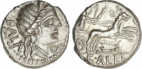 Roman Coins
Republic
Denario. 92 a.C. AELIA. Allius Bala. Anv.: Cabeza diademada de Diana a derecha, delante letra C, detrás BALA. Rev.: Diana con a...
