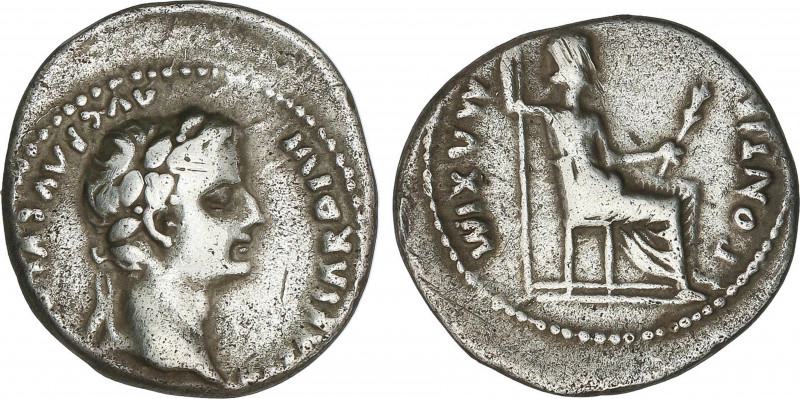 Roman Coins
Empire
Denario. Acuñada el 14-37 d.C. TIBERIO. Anv.: TI. CAESAR DI...